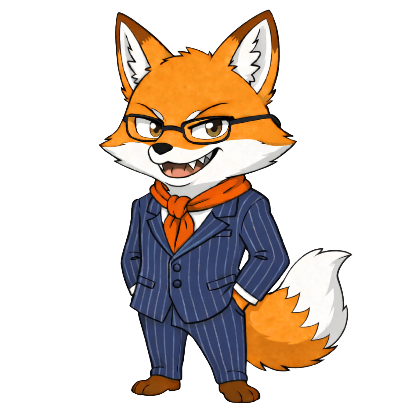 詐欺師キツネのキャラクター画像