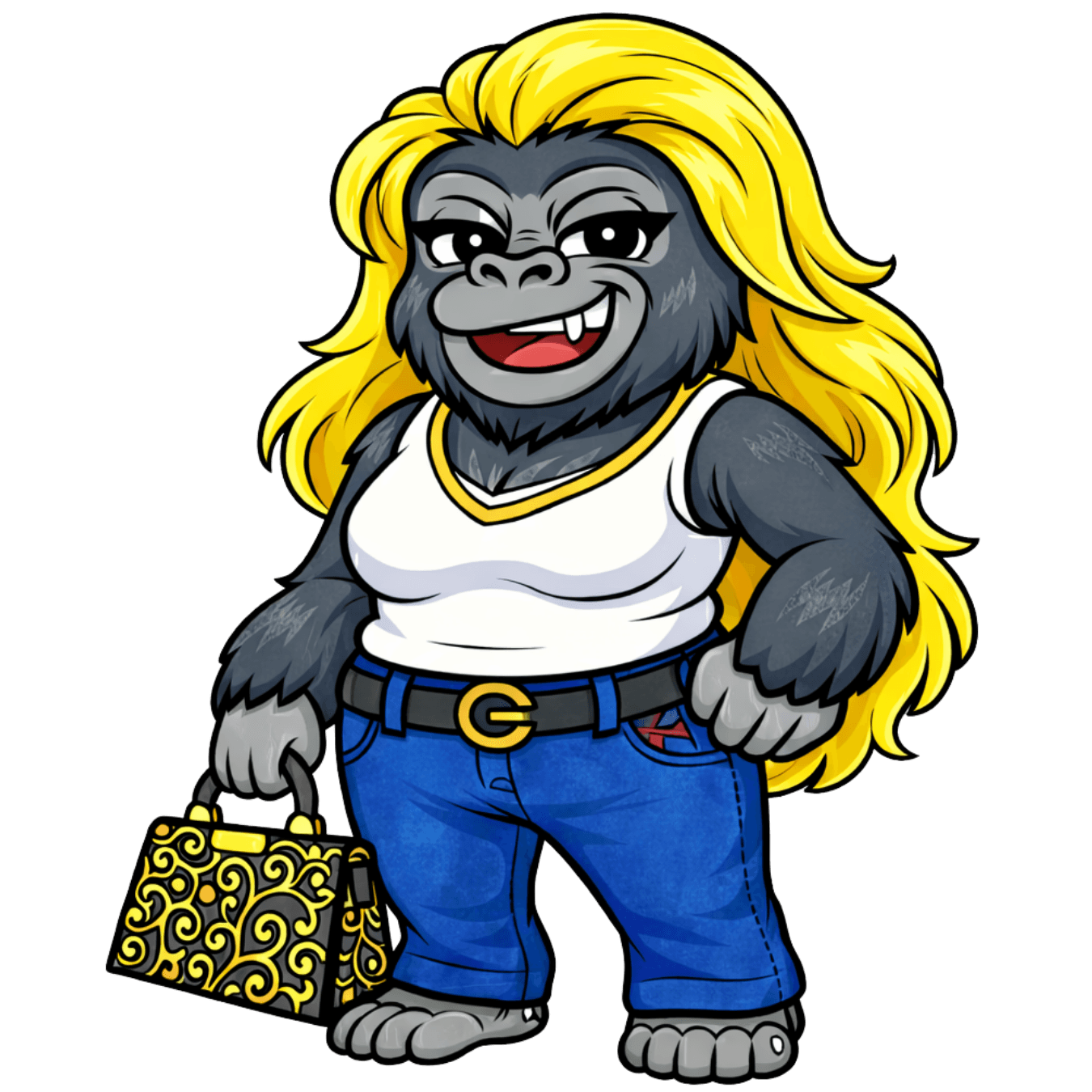 マウントゴリラのキャラクター画像