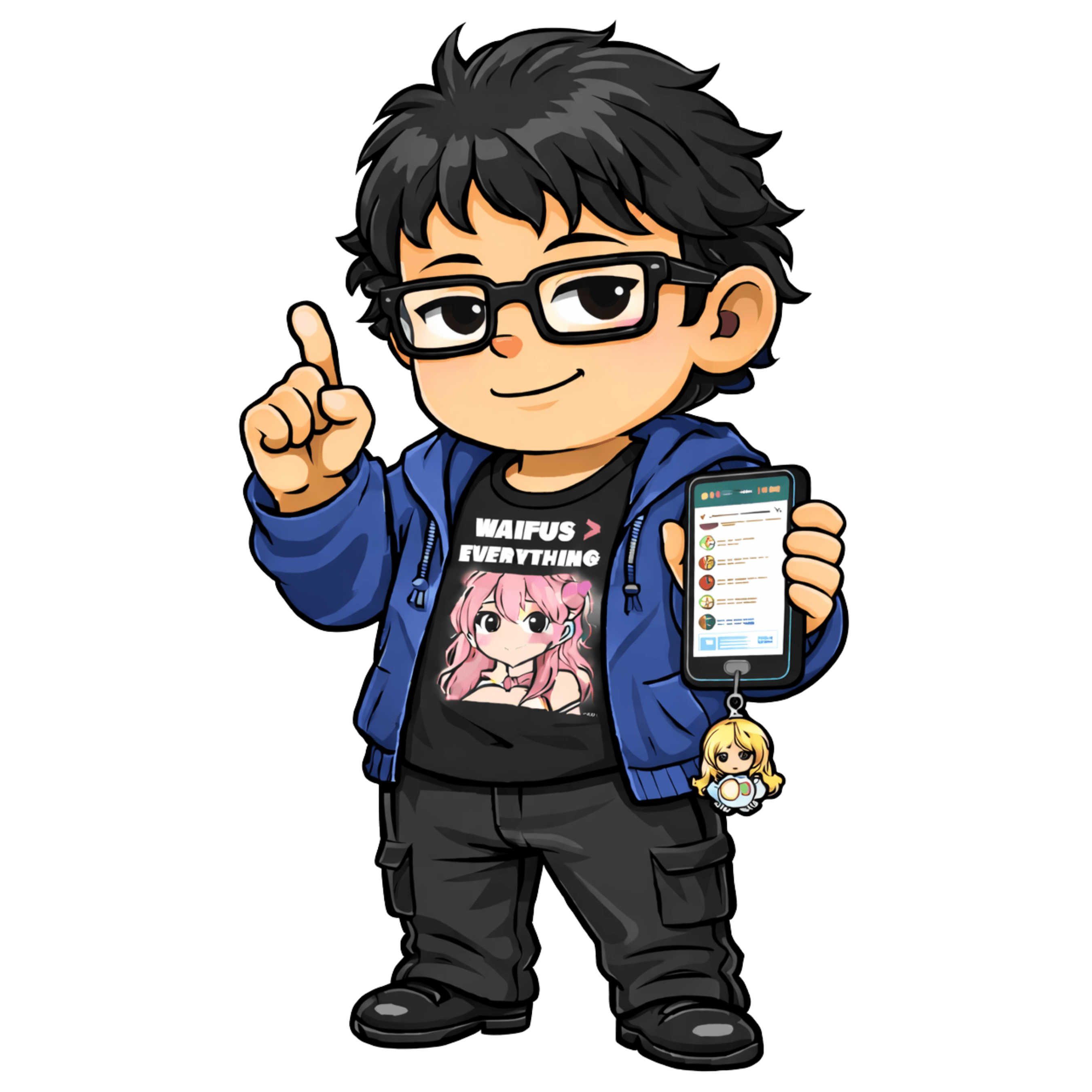 逆張りオタクのキャラクター画像