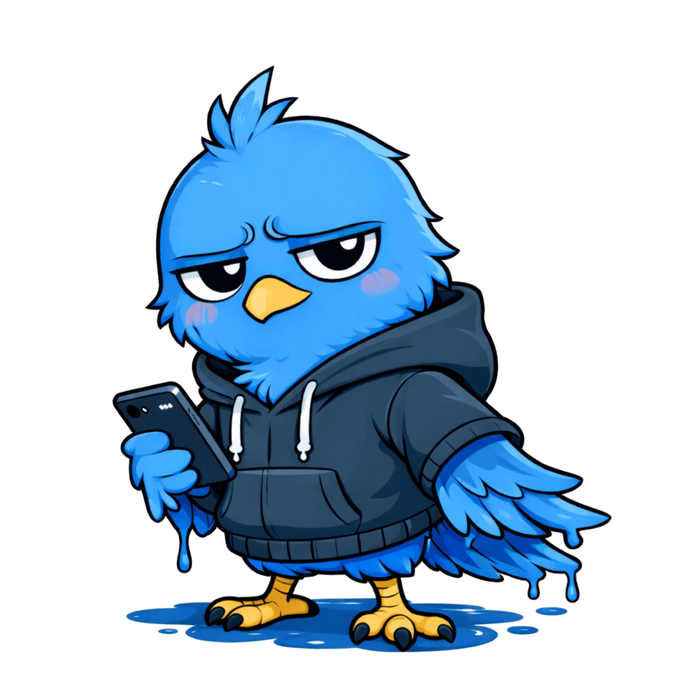 粘着バードのキャラクター画像